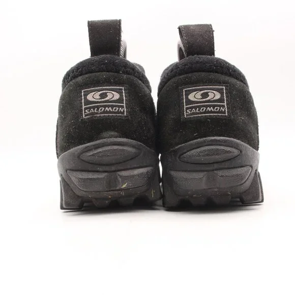 Salomon Contagrip CX Thinsulate slip on Black Suede Women's Size 8 Trail Shoes - Picture 5 of 11